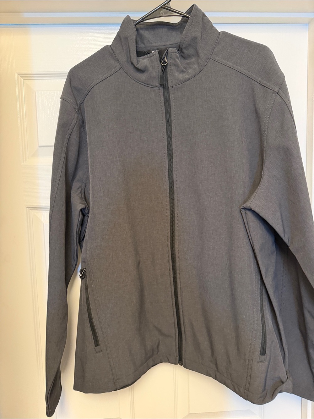 Port Authority Men’s Grey Soft Shell Jacket XL NWOT